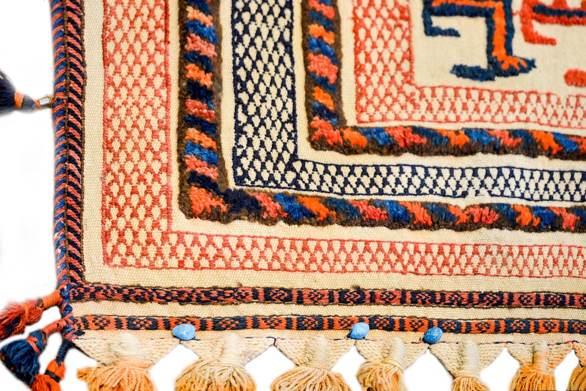 Whimsical 20th Century Afshar Horse Blanket For Sale