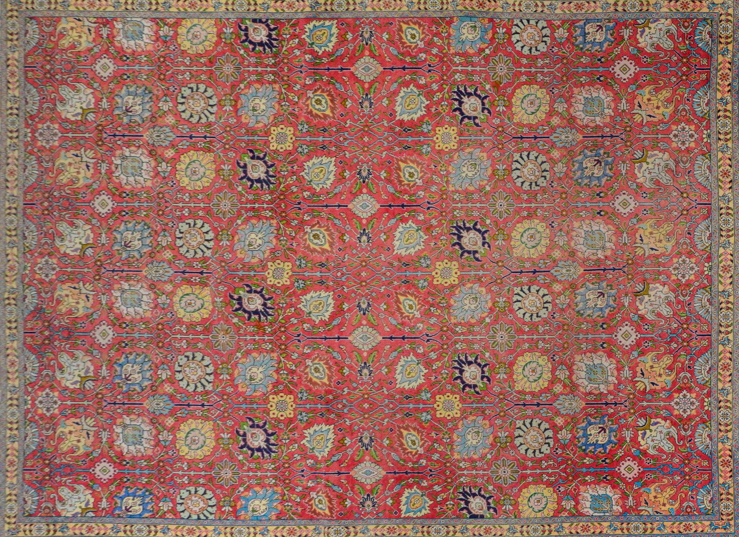 Incredible Mid-20th Century Tabriz Rug For Sale