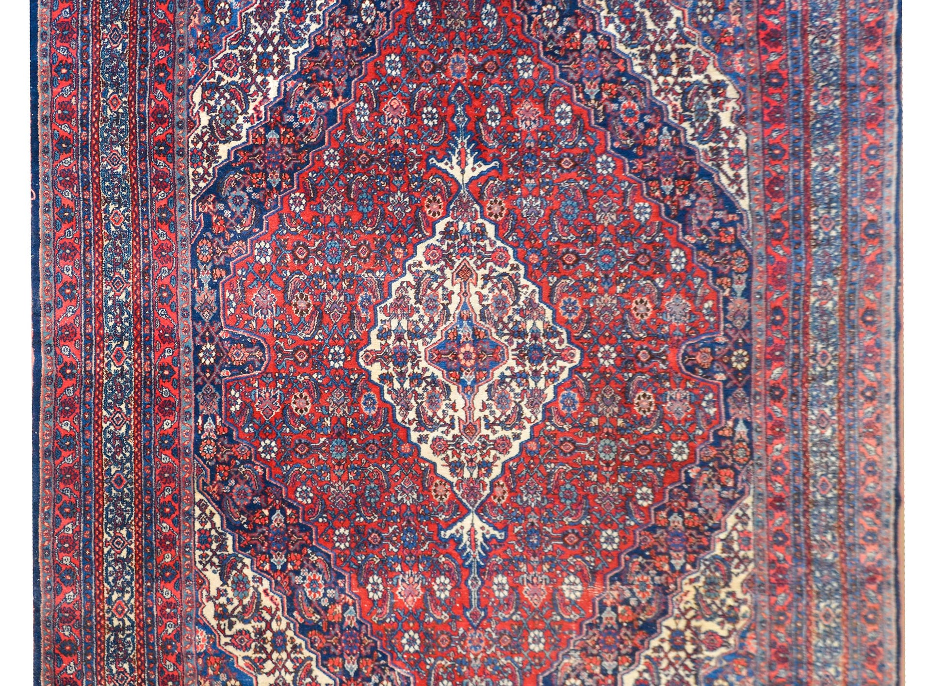 Early 20th Century Persian Bibikabad Rug For Sale