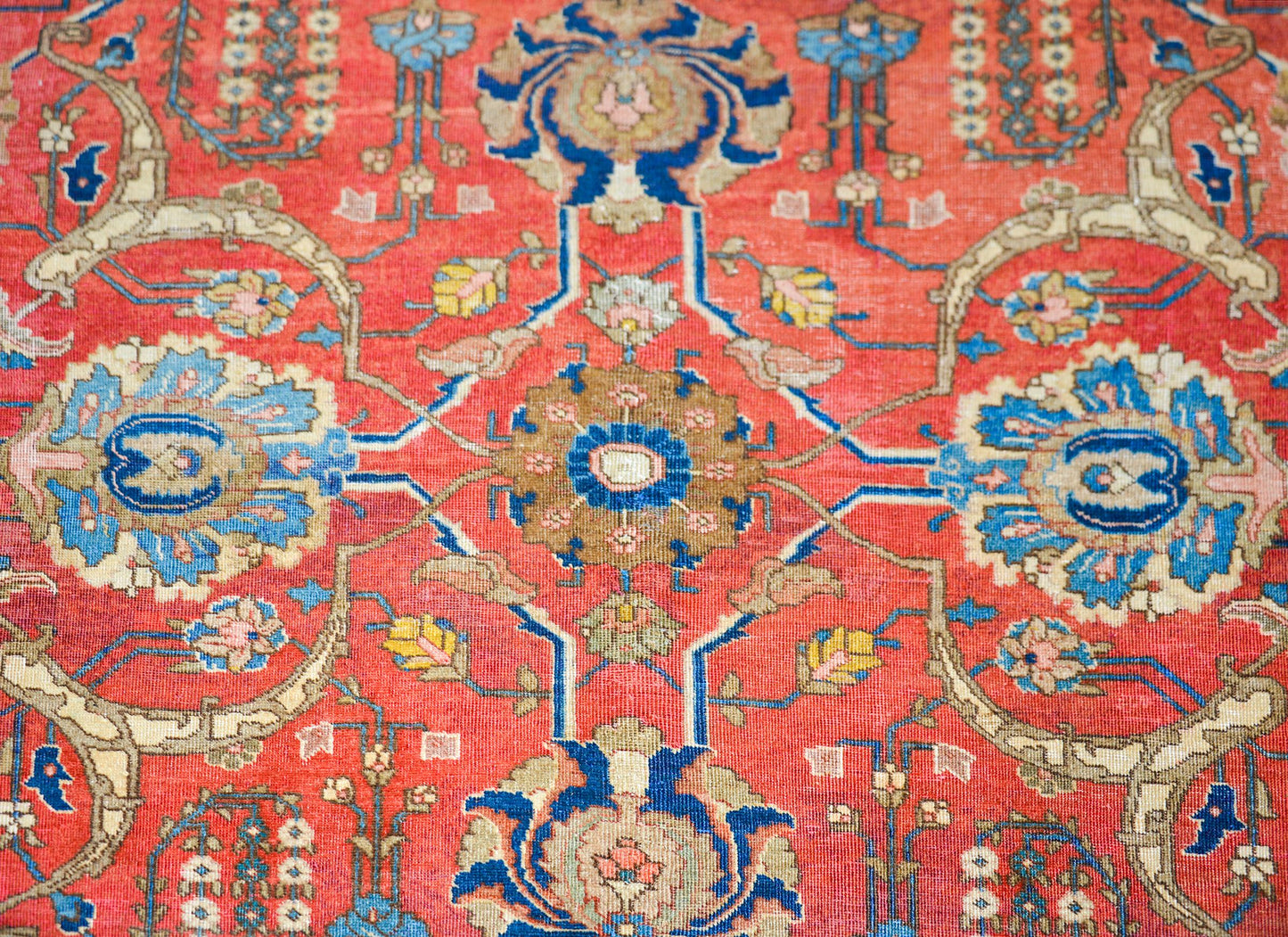 Early 20th Century Persian Tabriz Rug For Sale