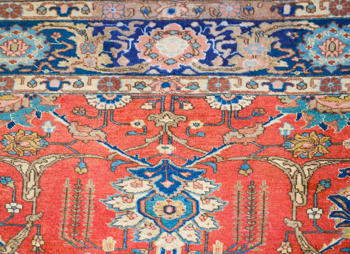 Early 20th Century Persian Tabriz Rug For Sale
