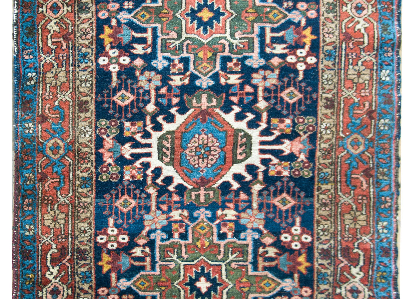 Early 20th Century Persian Heriz Rug For Sale