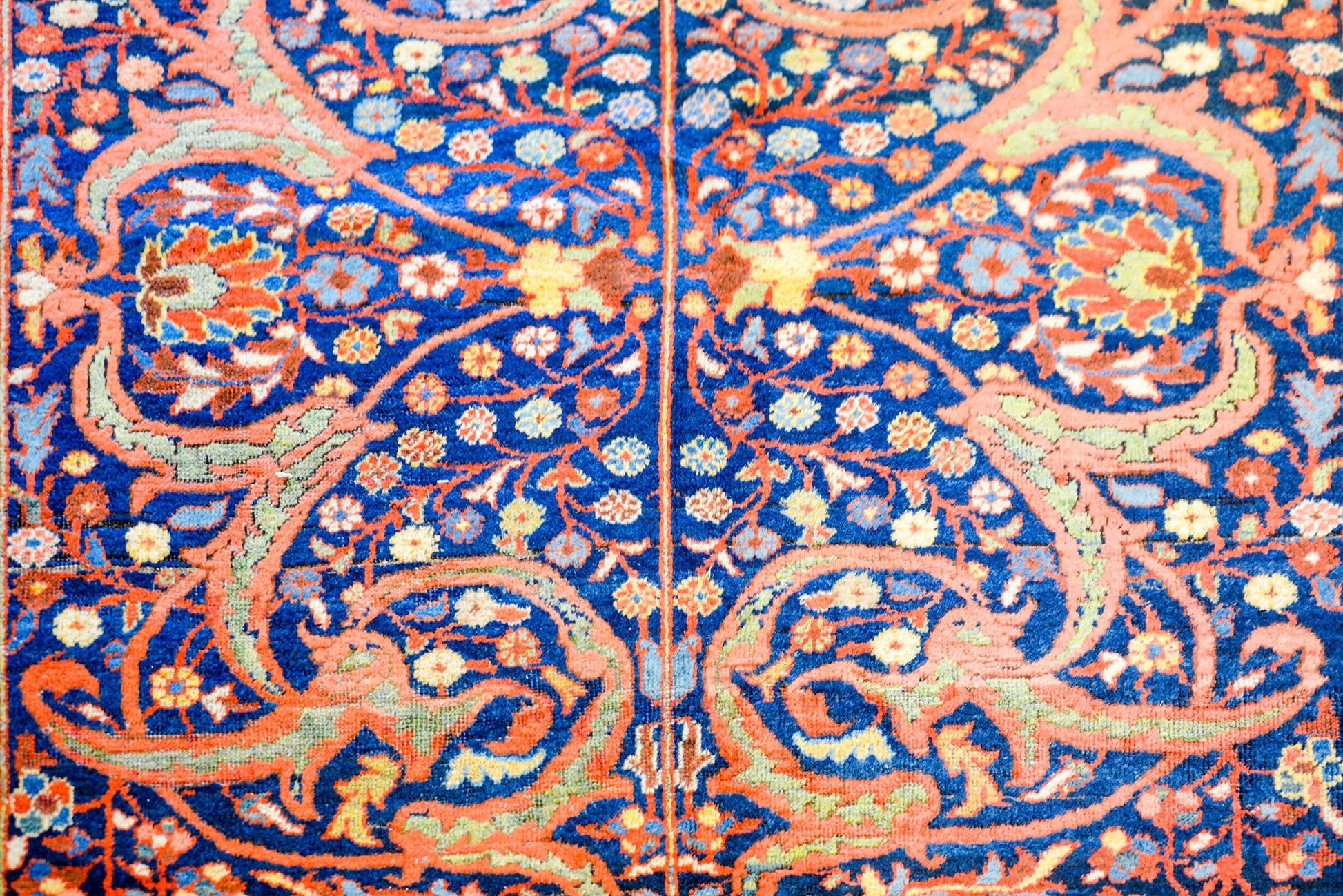Amazing Early 20th Century Farahan Rug For Sale