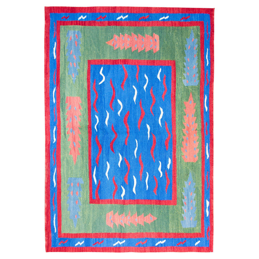 Vintage Turkish Kilim Rug For Sale