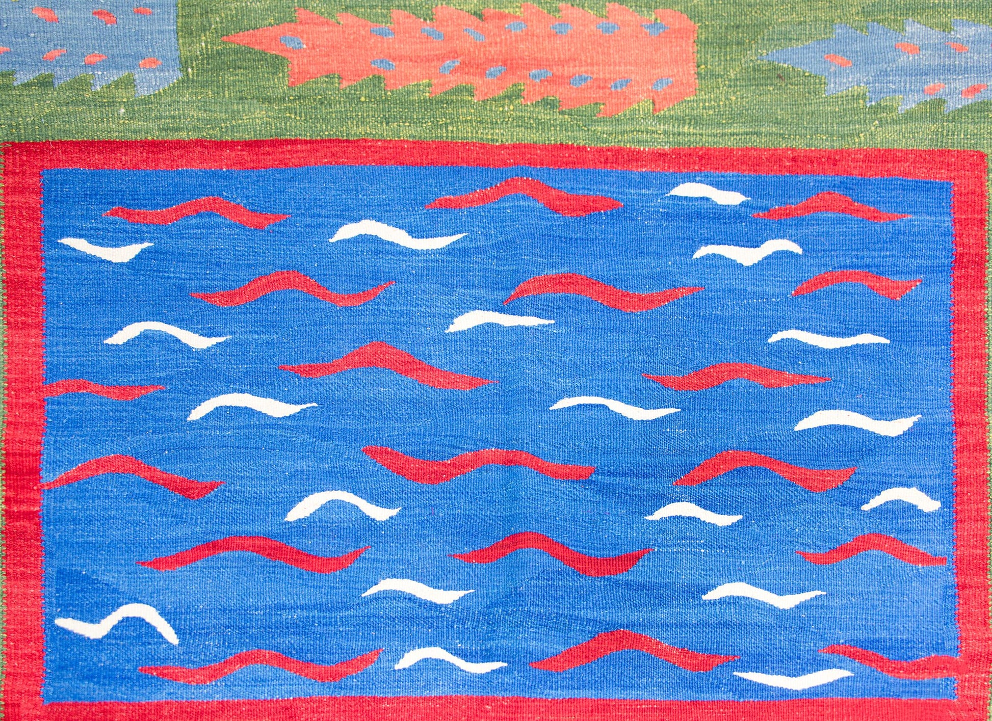 Vintage Turkish Kilim Rug For Sale