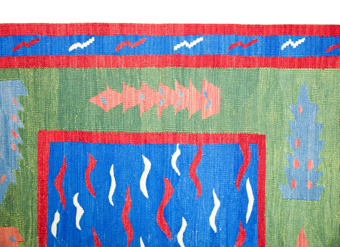 Vintage Turkish Kilim Rug For Sale