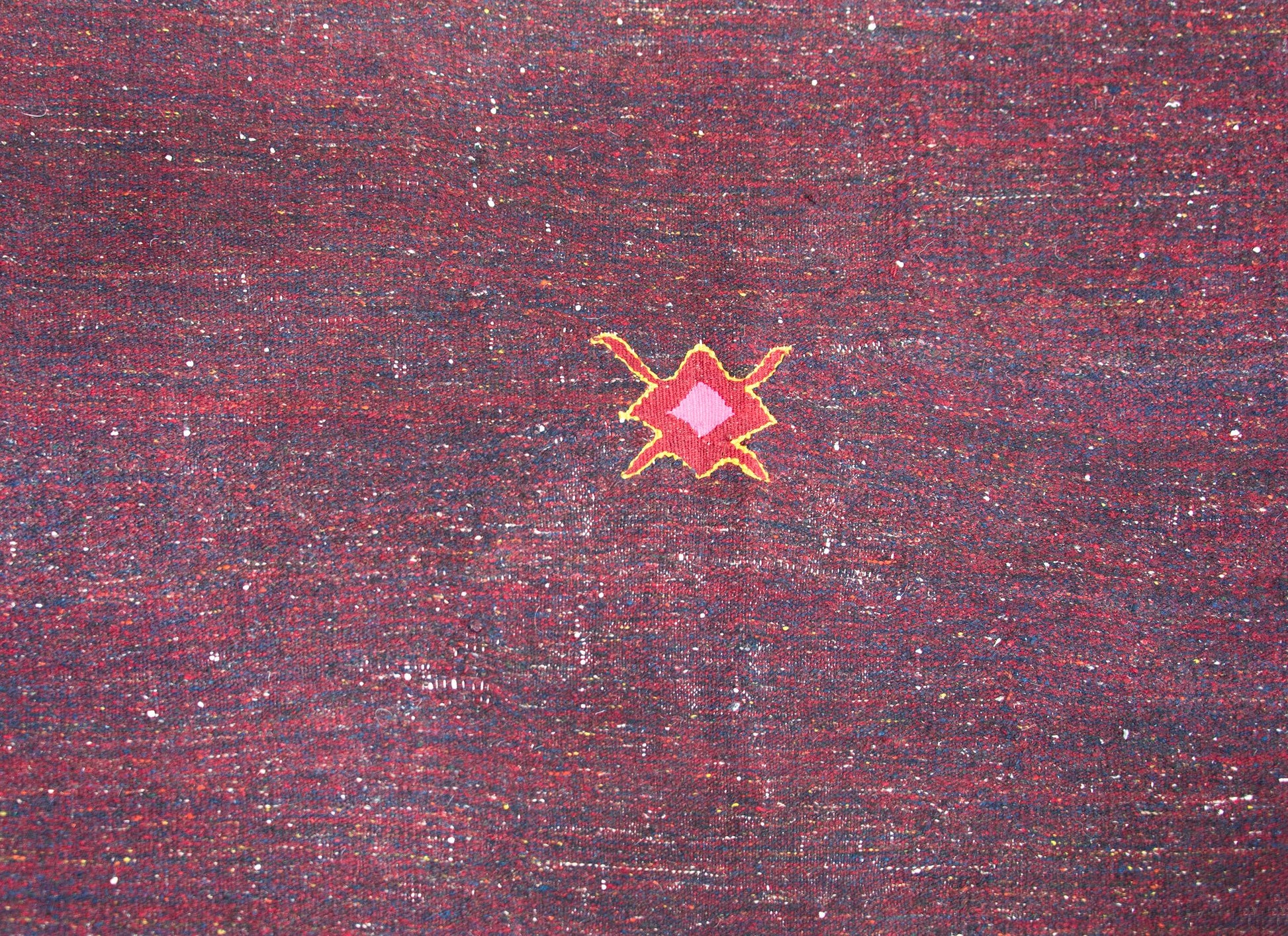 Brilliant Vintage Gabbeh Kilim Rug For Sale