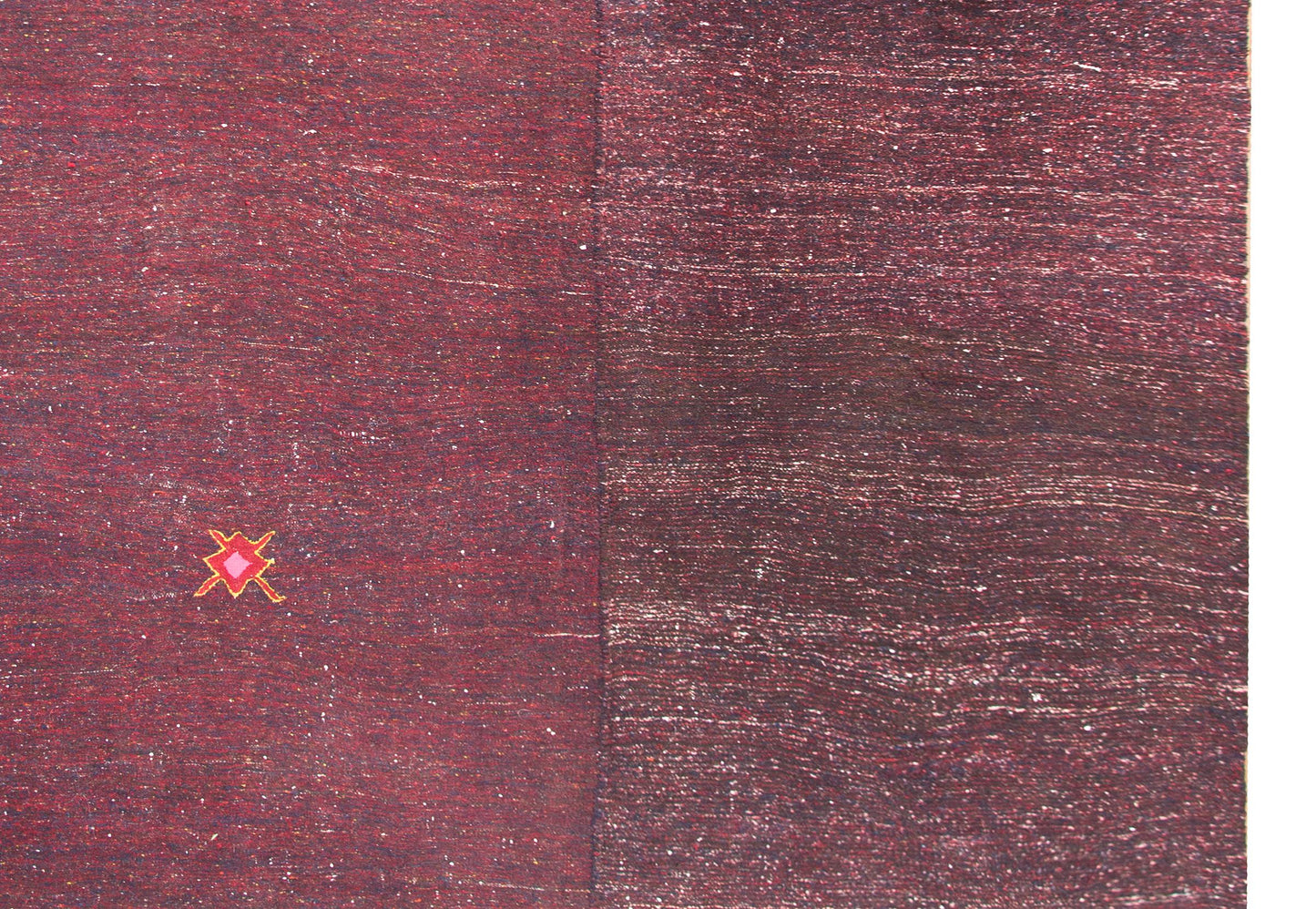 Brilliant Vintage Gabbeh Kilim Rug For Sale
