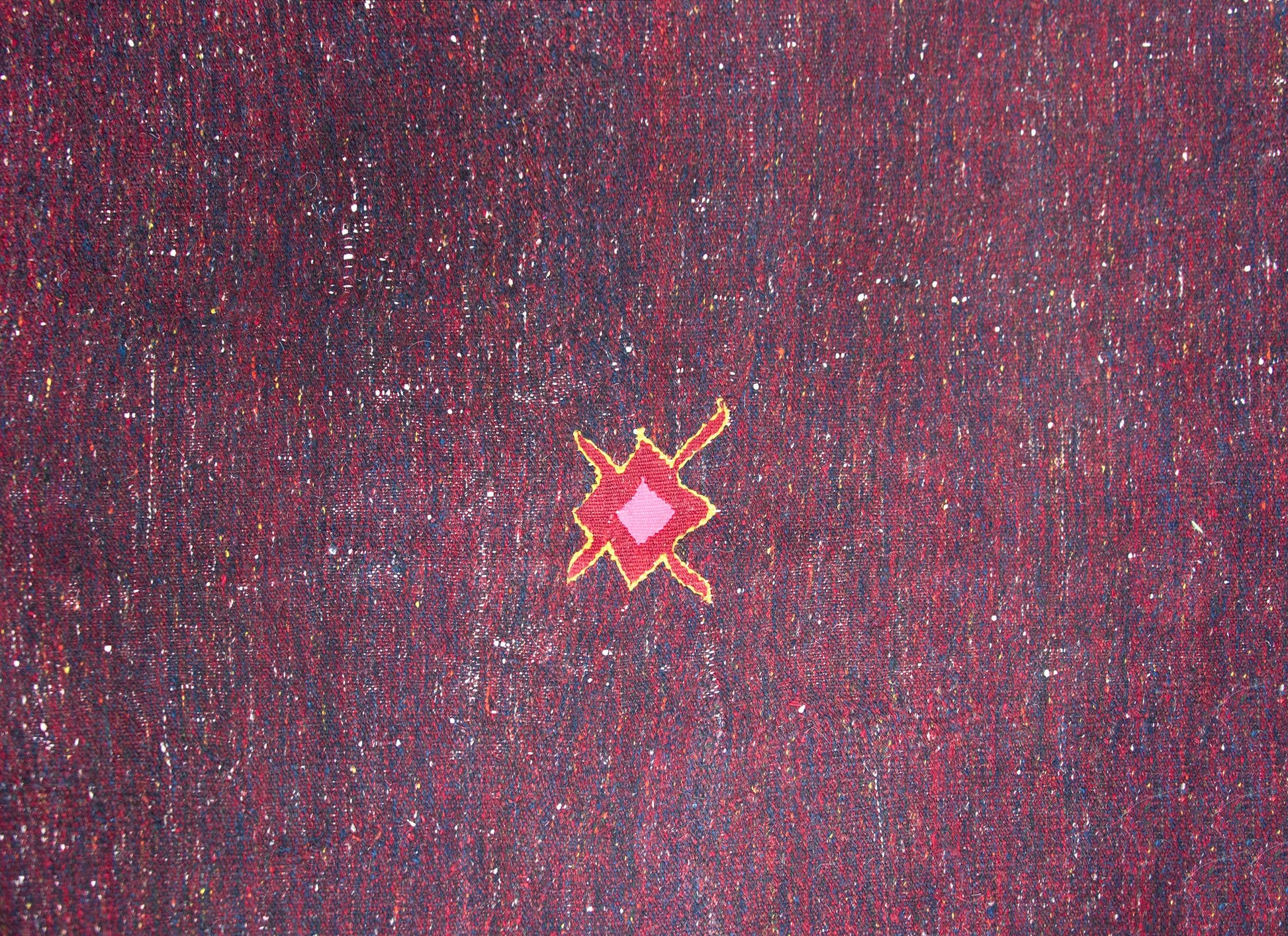 Brilliant Vintage Gabbeh Kilim Rug For Sale