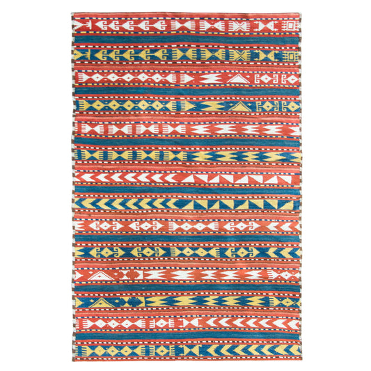 Early 20th Century Persian Jajim Rug For Sale