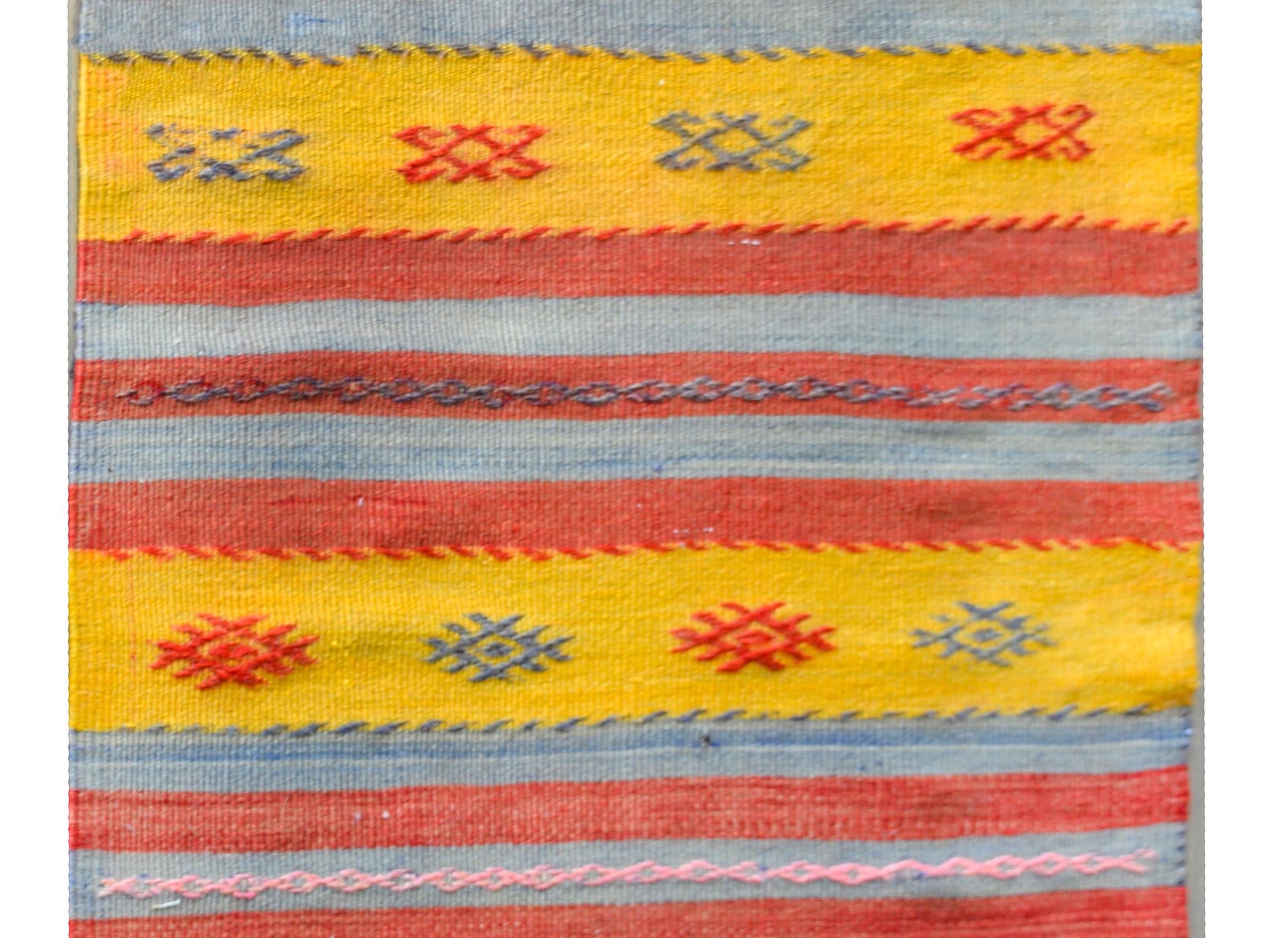 Vintage Turkish Konya Kilim Rug For Sale