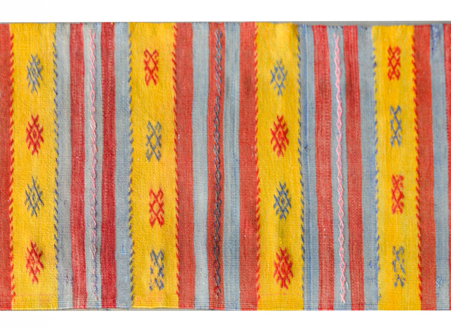 Vintage Turkish Konya Kilim Rug For Sale