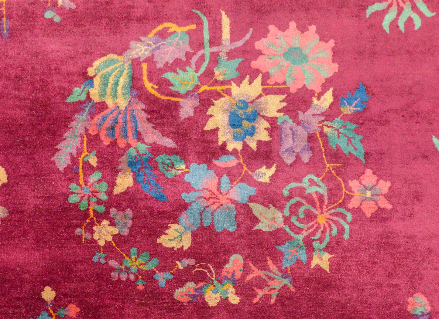 Extraordinary Chinese Art Deco Rug For Sale