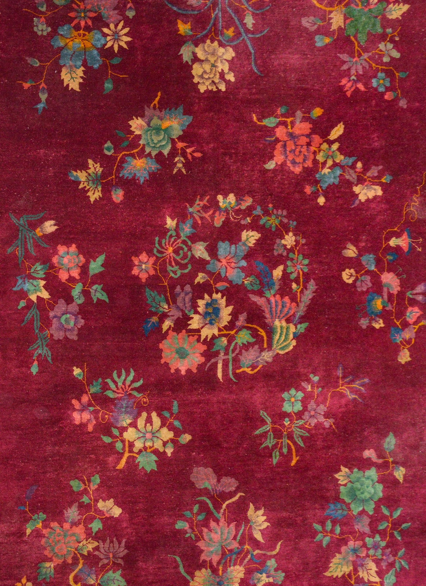 Extraordinary Chinese Art Deco Rug For Sale