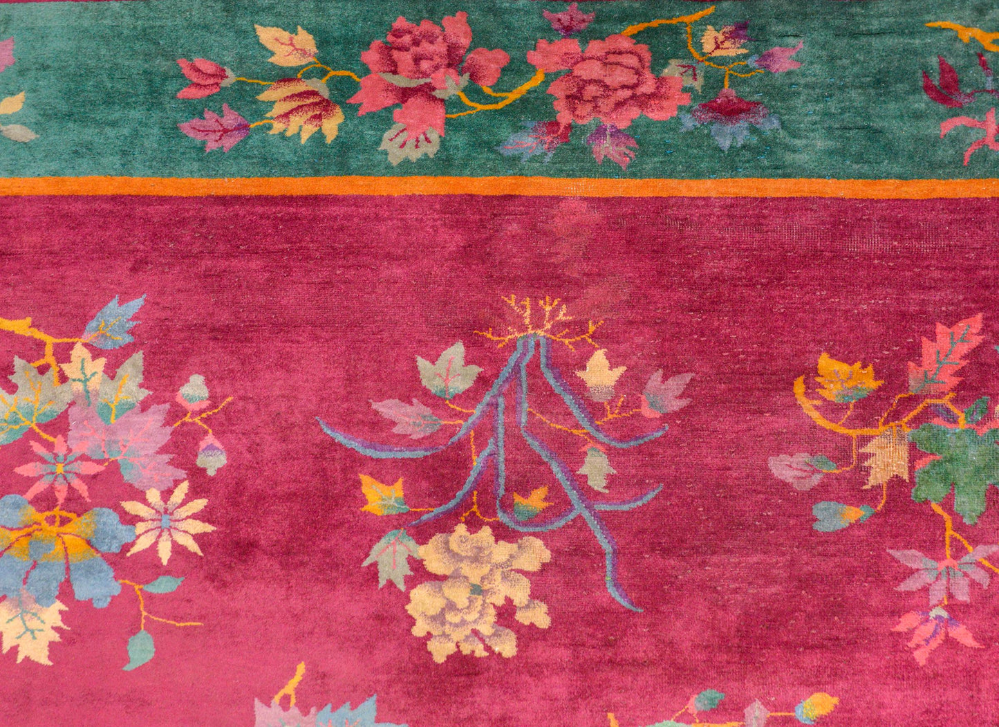Extraordinary Chinese Art Deco Rug For Sale