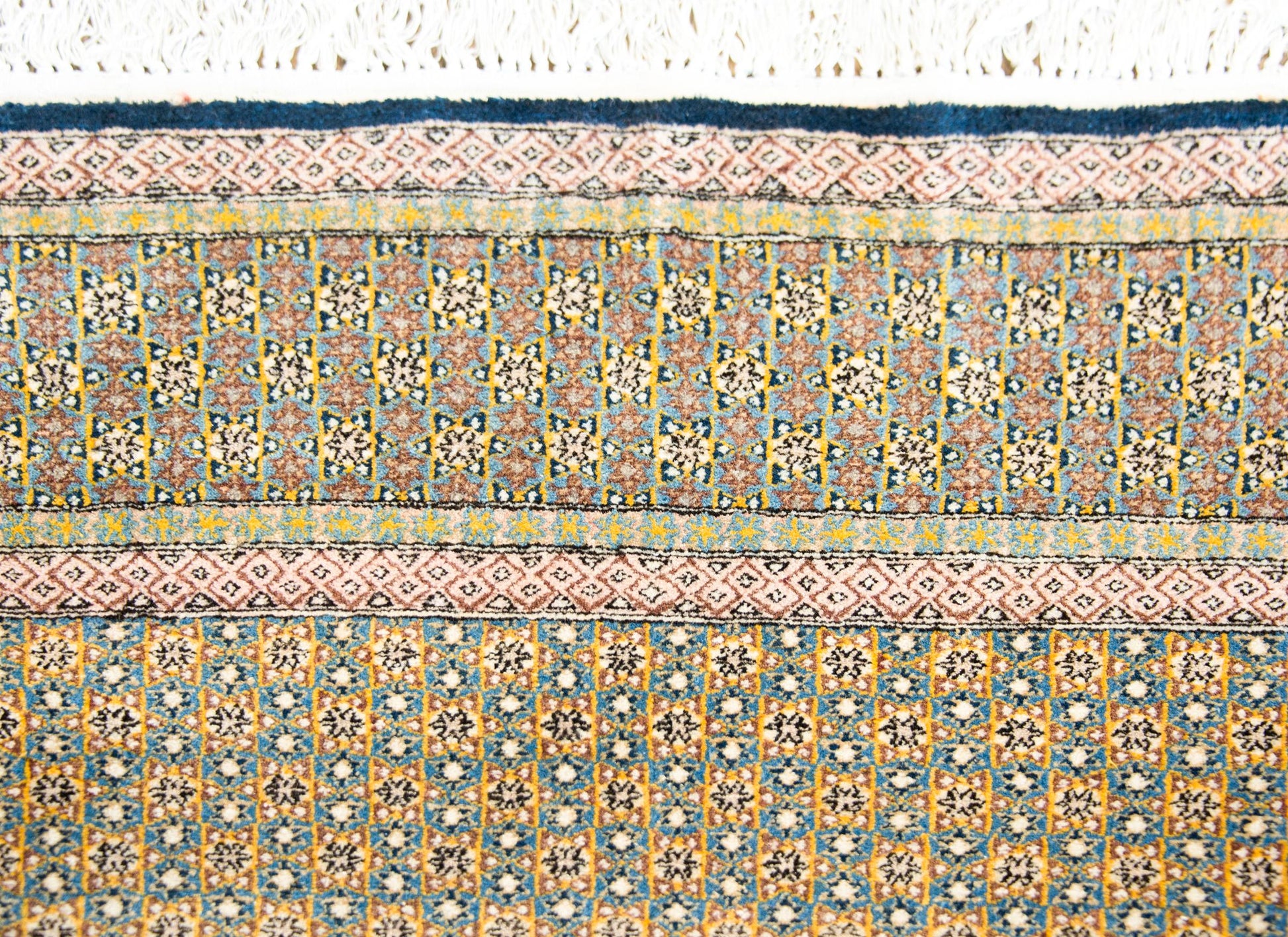 Vintage Persian Qum Rug For Sale