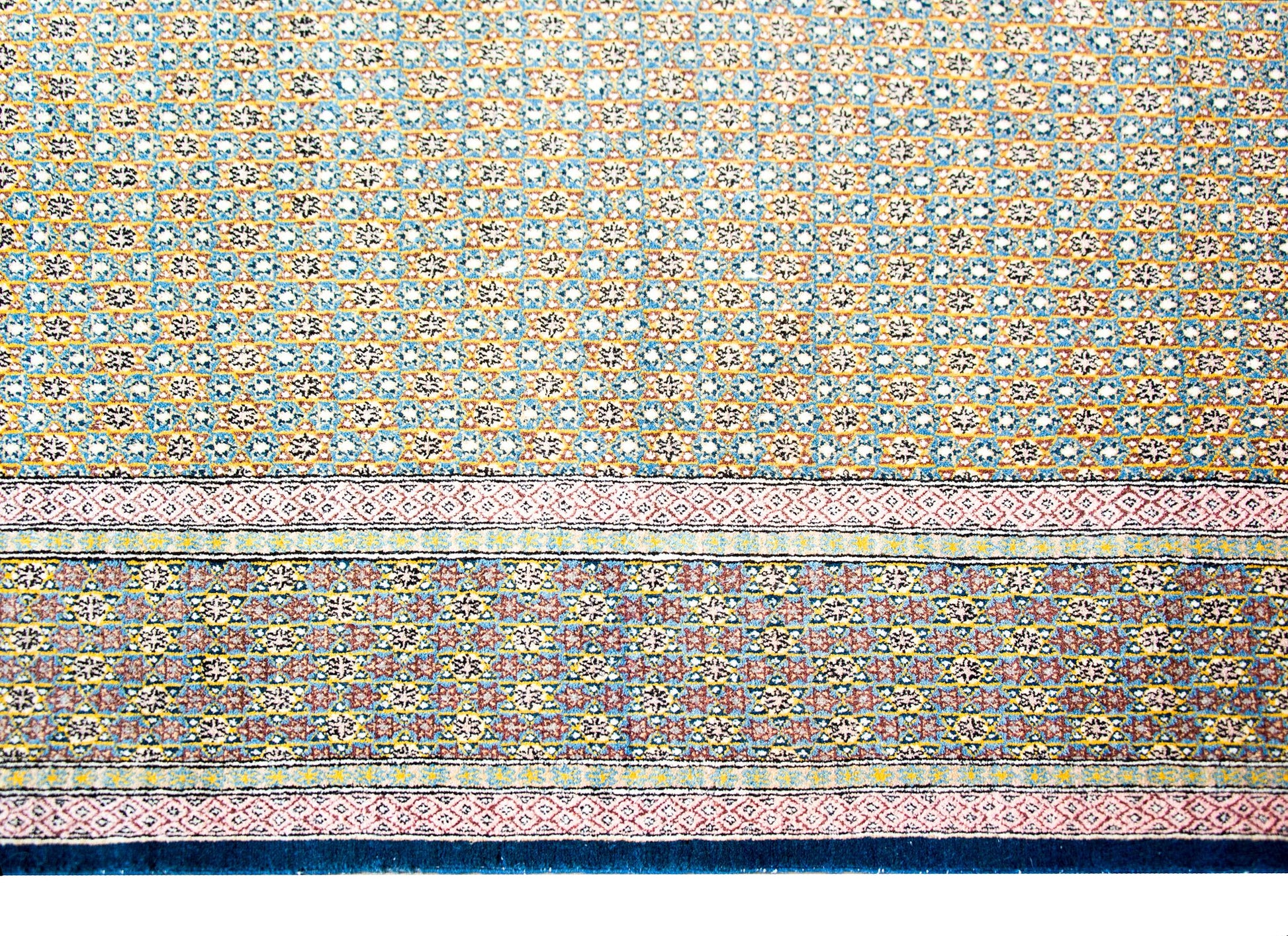 Vintage Persian Qum Rug For Sale