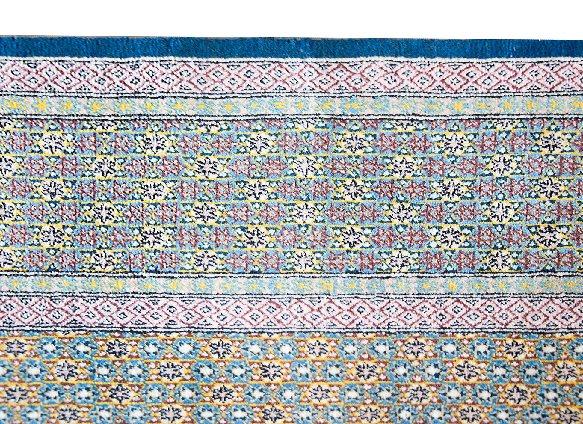 Vintage Persian Qum Rug For Sale