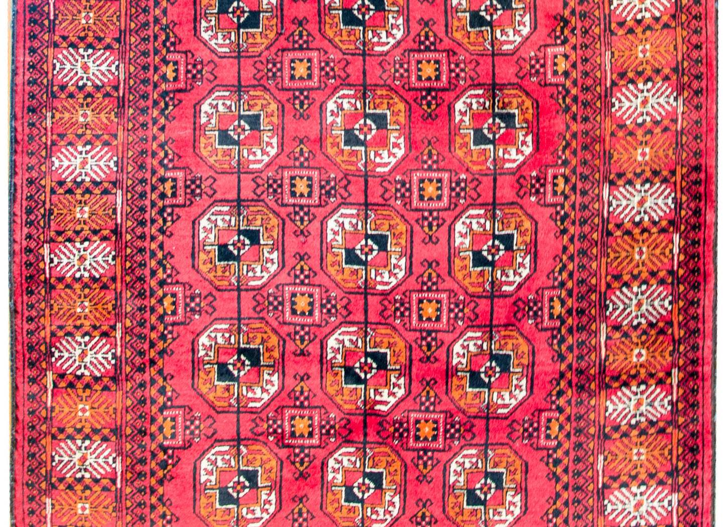 Brilliant Vintage Bokhara Rug For Sale