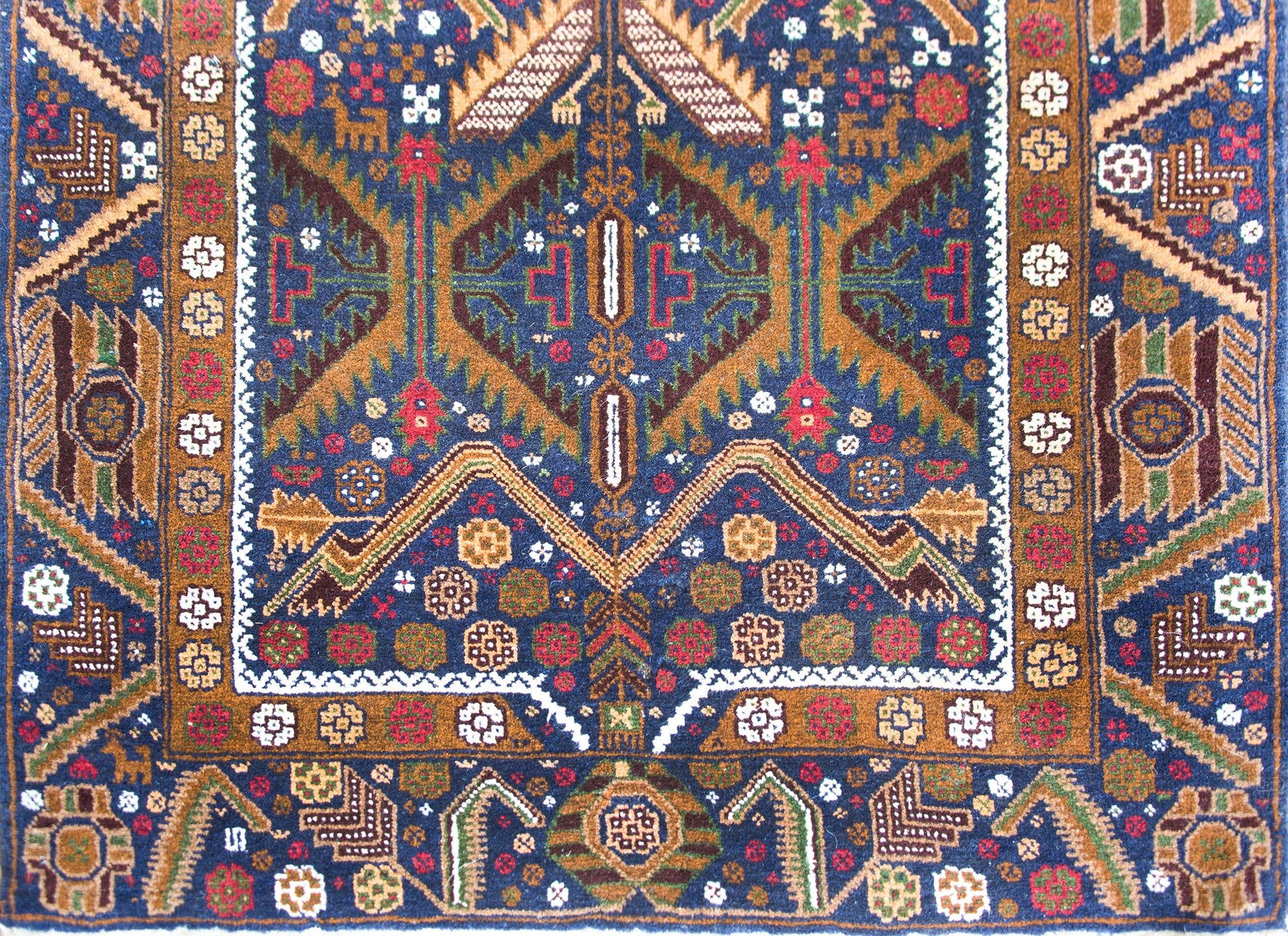 Vintage Afghani Baluch Rug For Sale