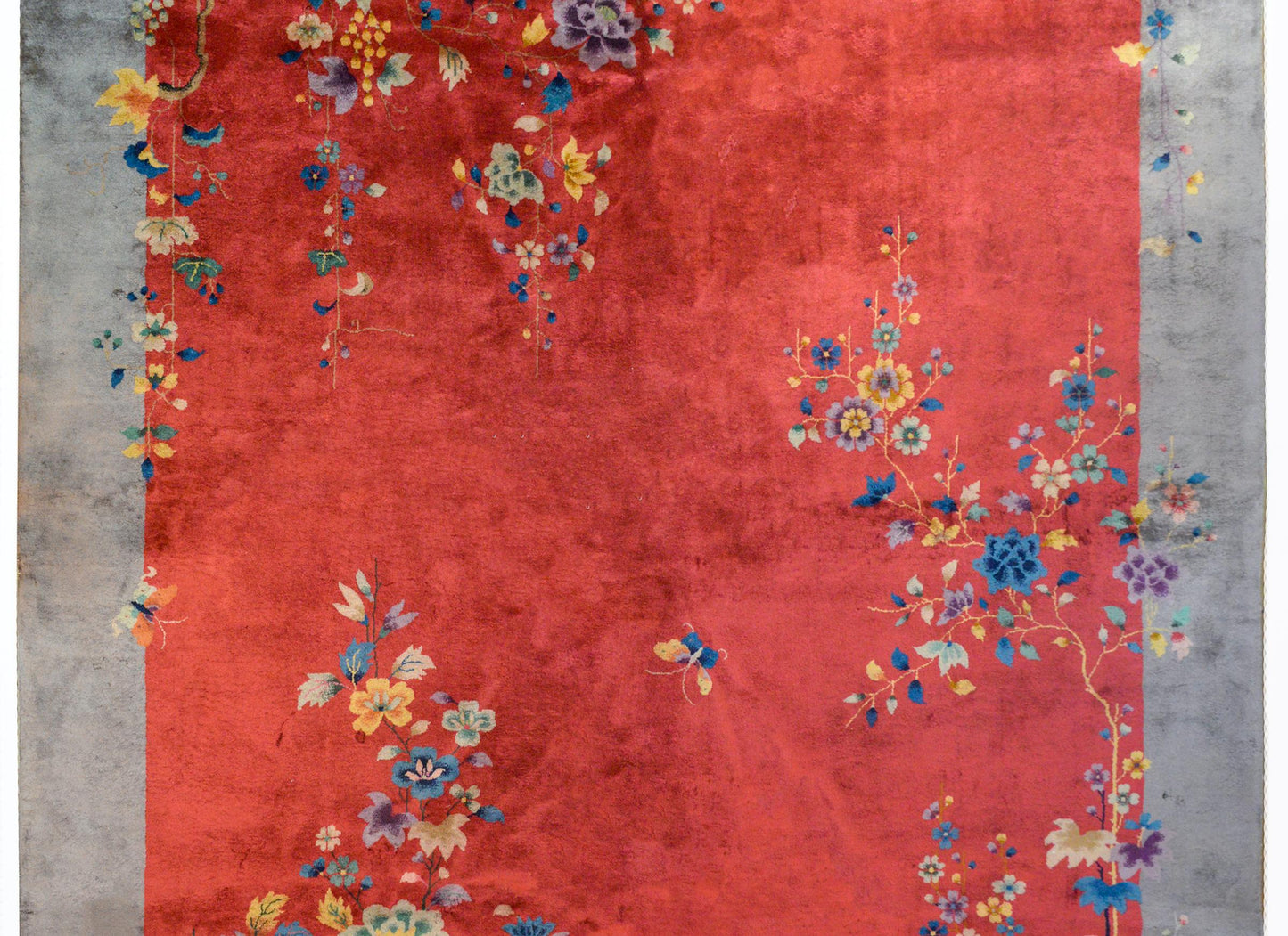 Gorgeous Early 20th Century Chinese Art Deco Rug For Sale