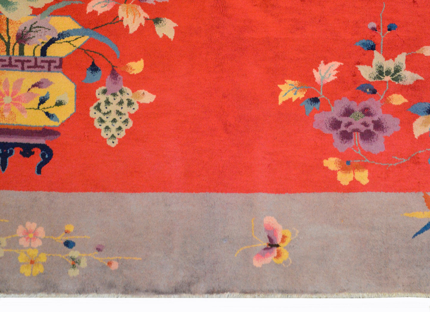 Gorgeous Early 20th Century Chinese Art Deco Rug For Sale