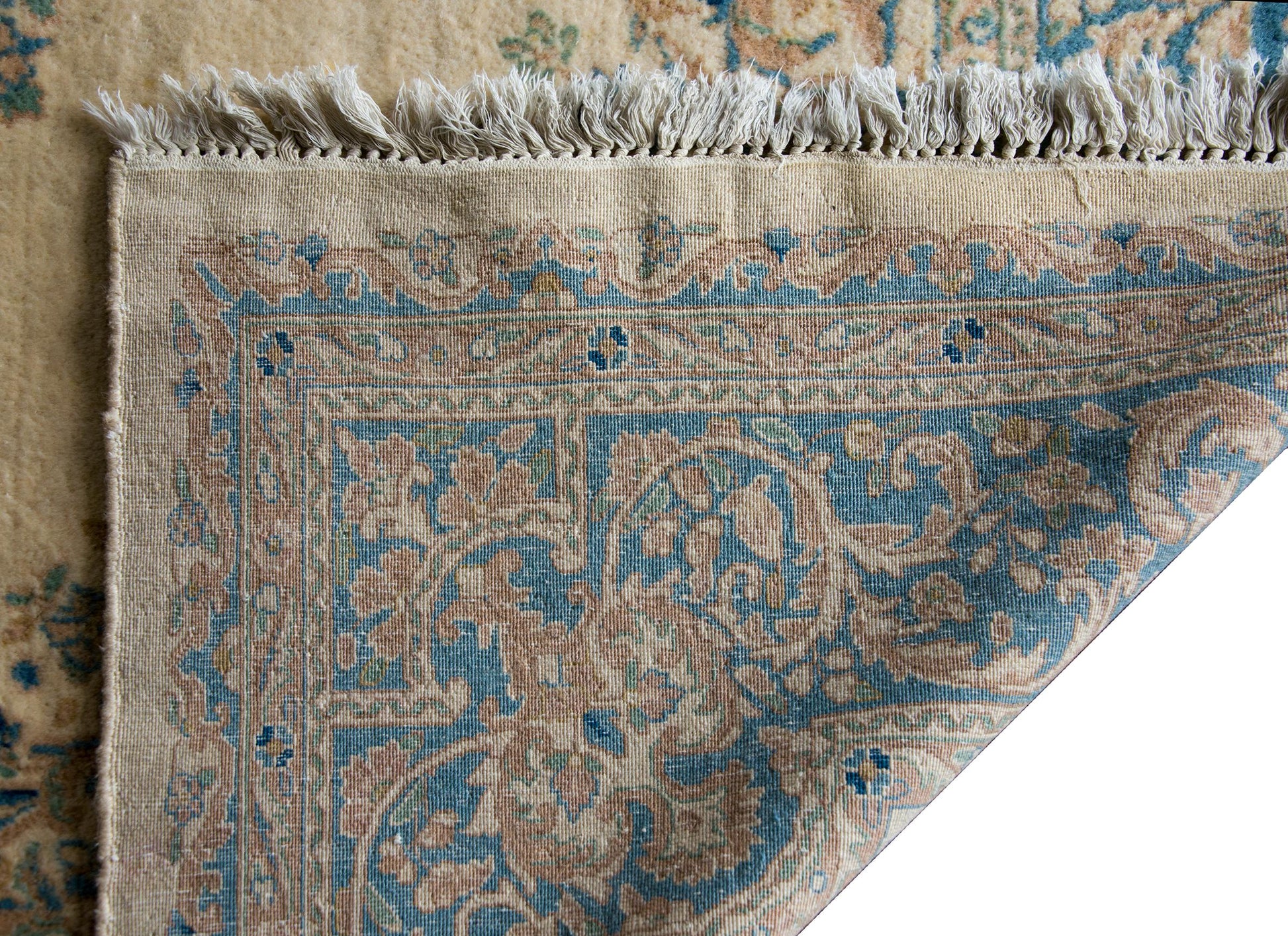 Early 20th Century Persian Kirman Rug For Sale