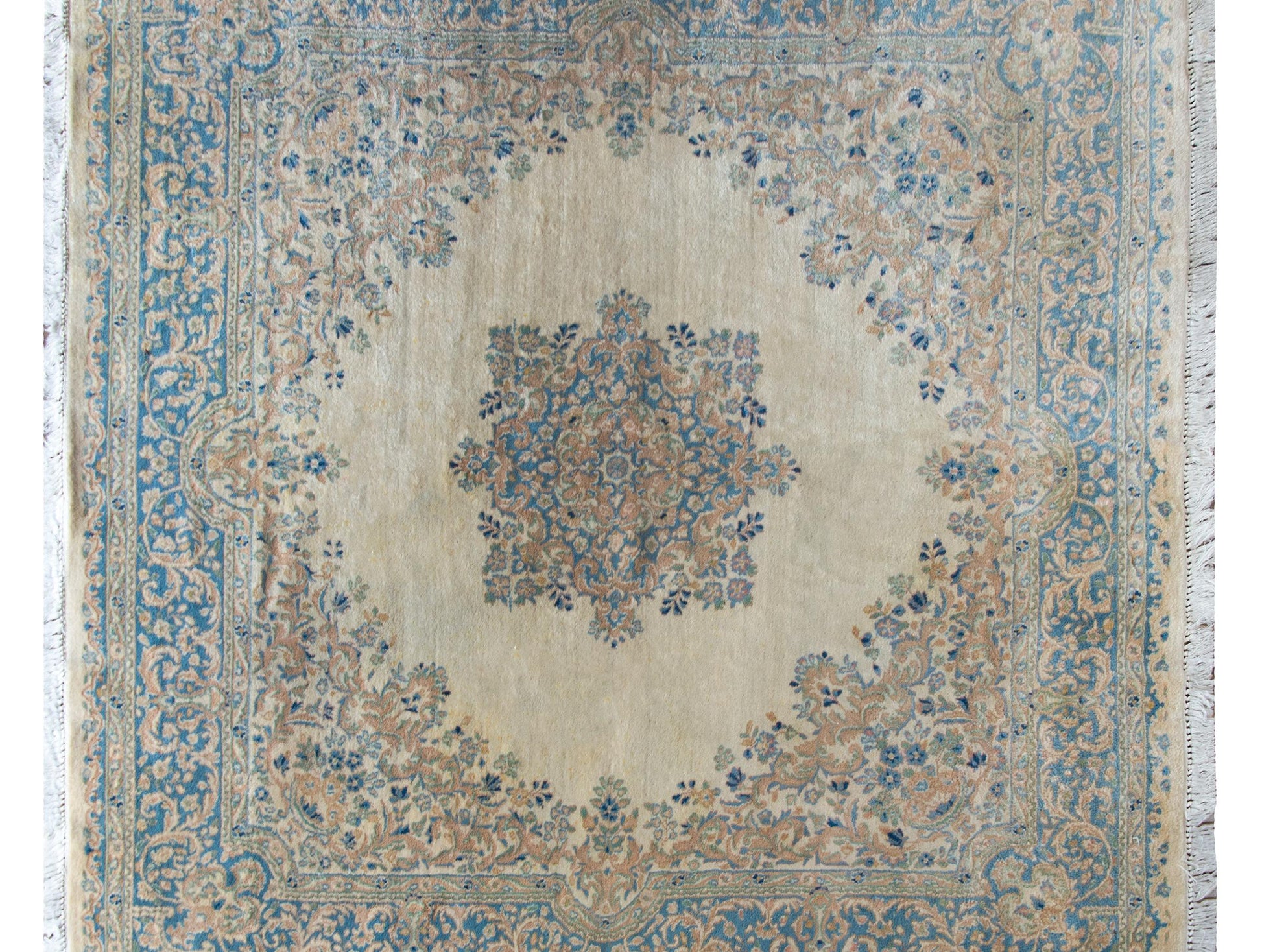 Early 20th Century Persian Kirman Rug For Sale