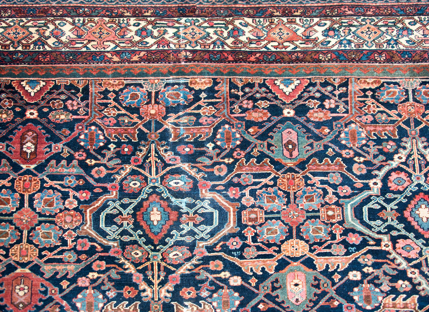 Early 20th Century Persian Malayer Rug For Sale