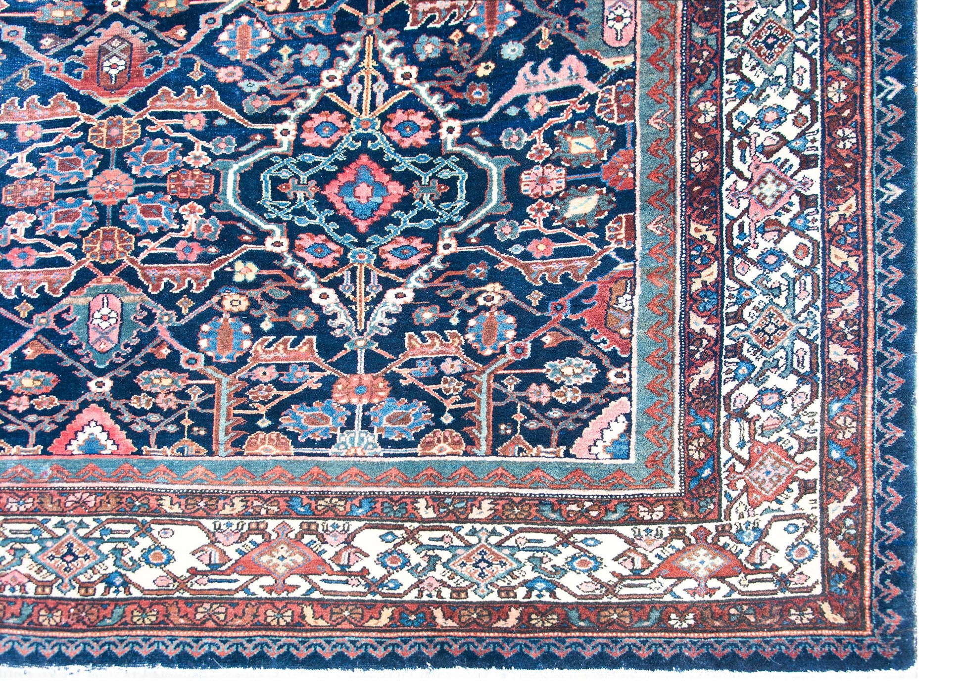 Early 20th Century Persian Malayer Rug For Sale