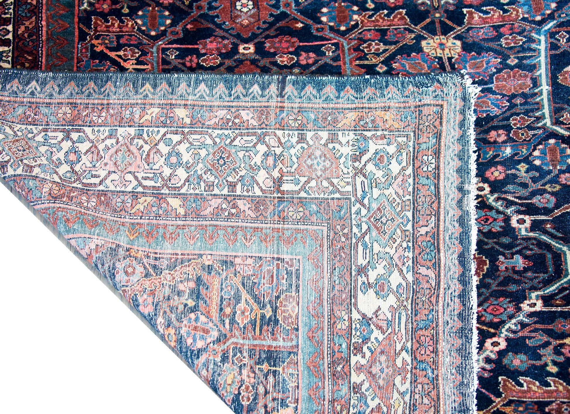 Early 20th Century Persian Malayer Rug For Sale
