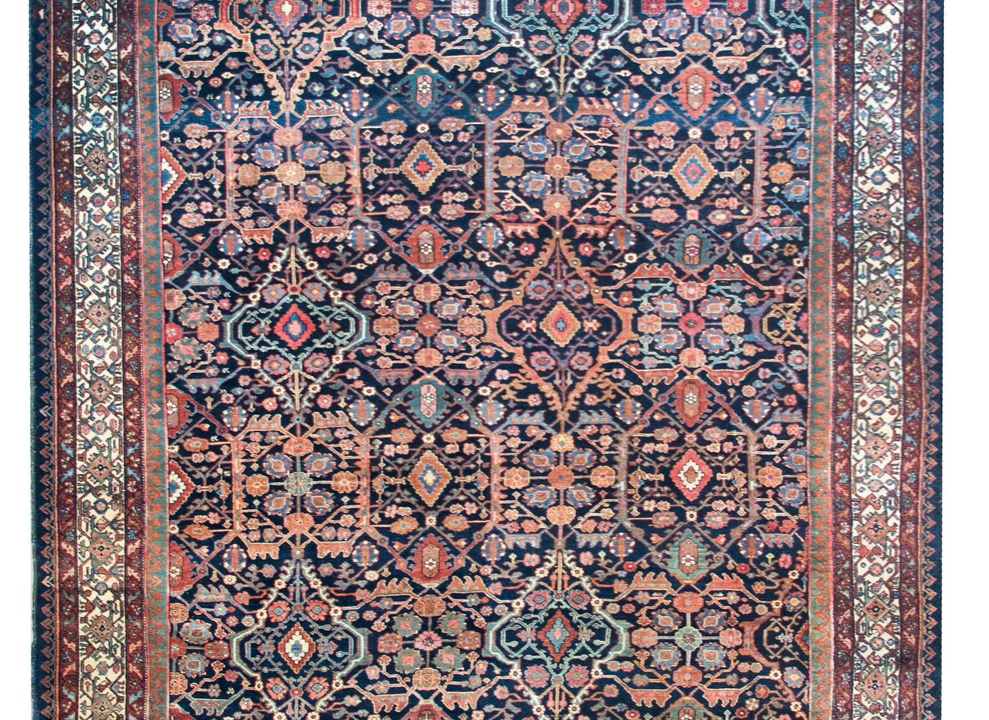 Early 20th Century Persian Malayer Rug For Sale