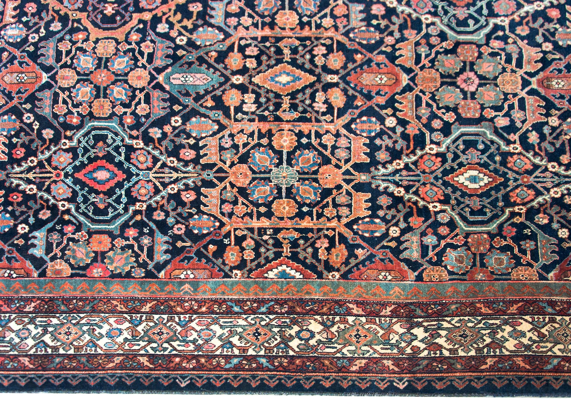 Early 20th Century Persian Malayer Rug For Sale