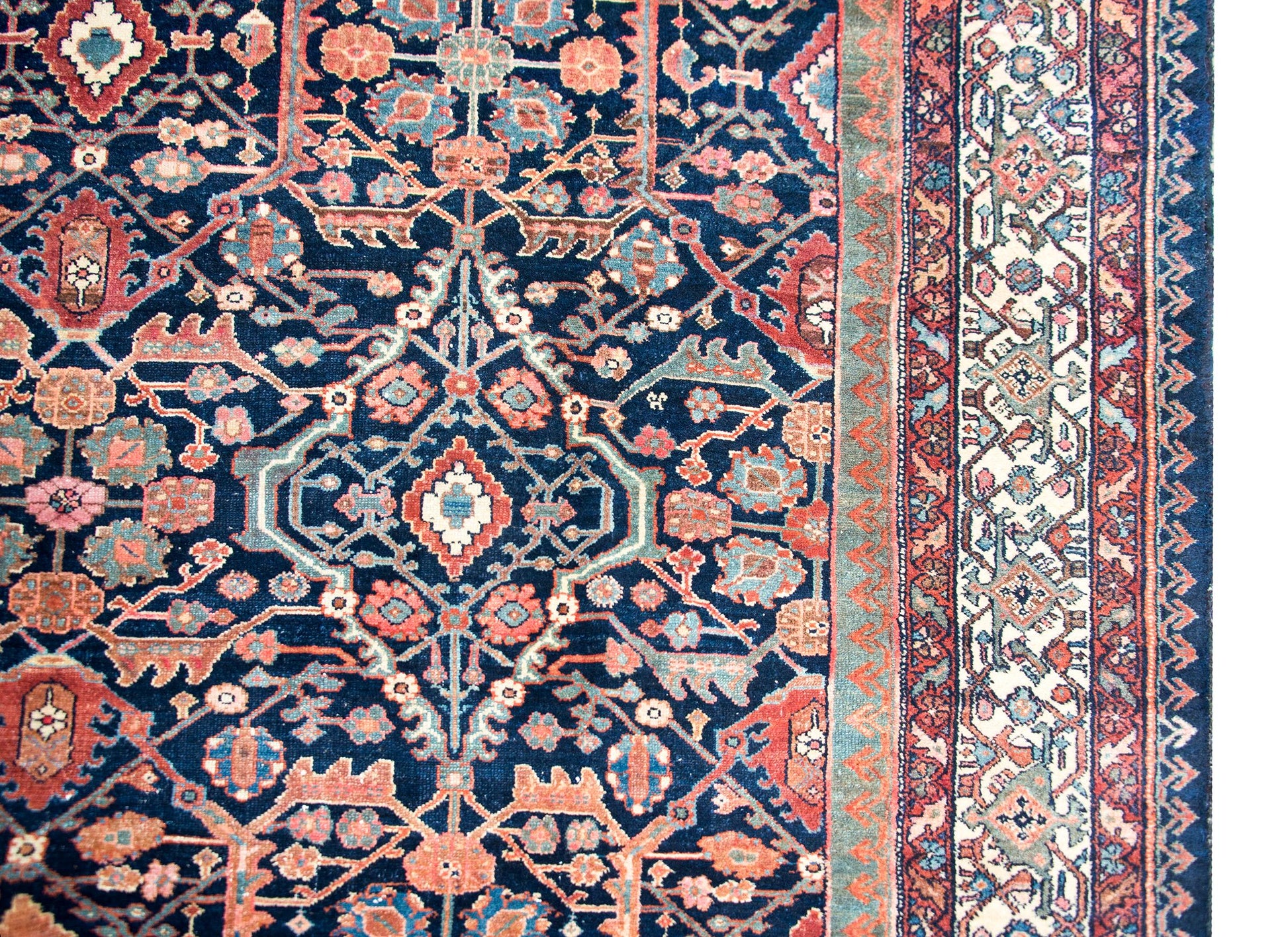 Early 20th Century Persian Malayer Rug For Sale