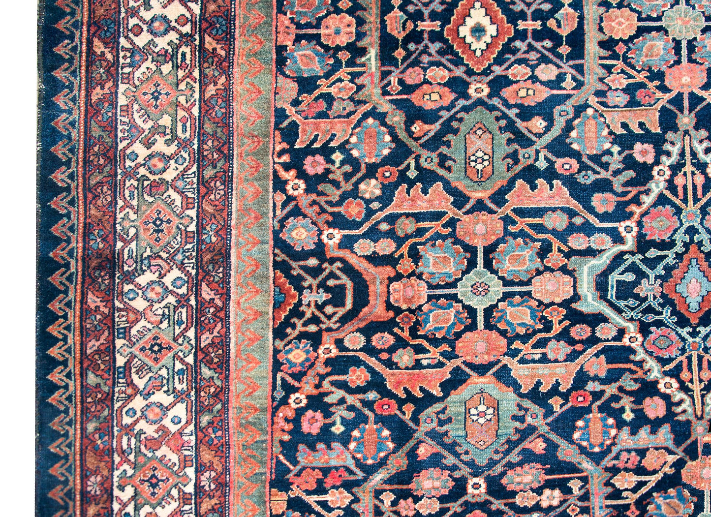 Early 20th Century Persian Malayer Rug For Sale