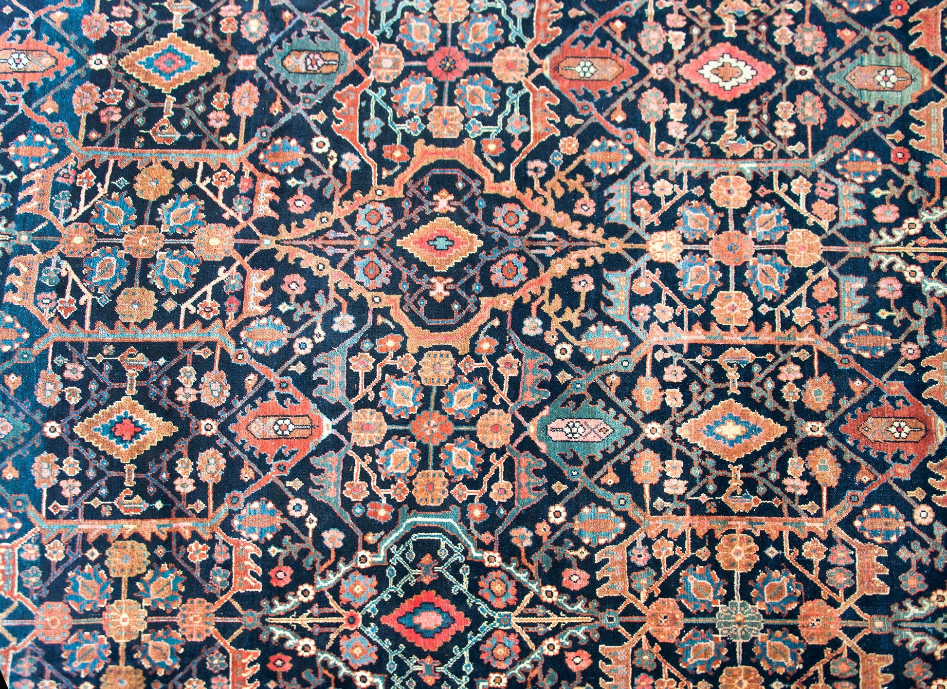 Early 20th Century Persian Malayer Rug For Sale