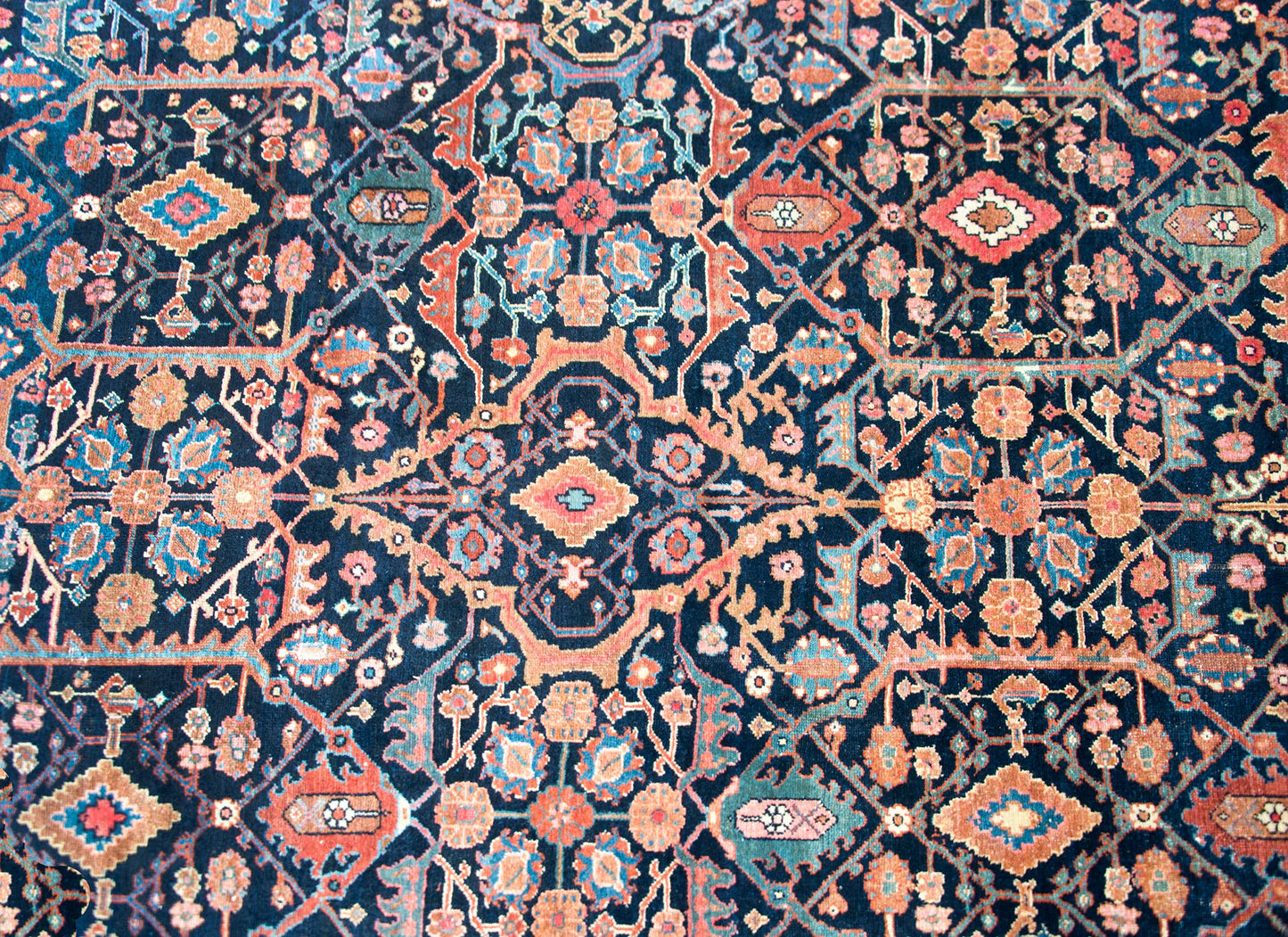Early 20th Century Persian Malayer Rug For Sale