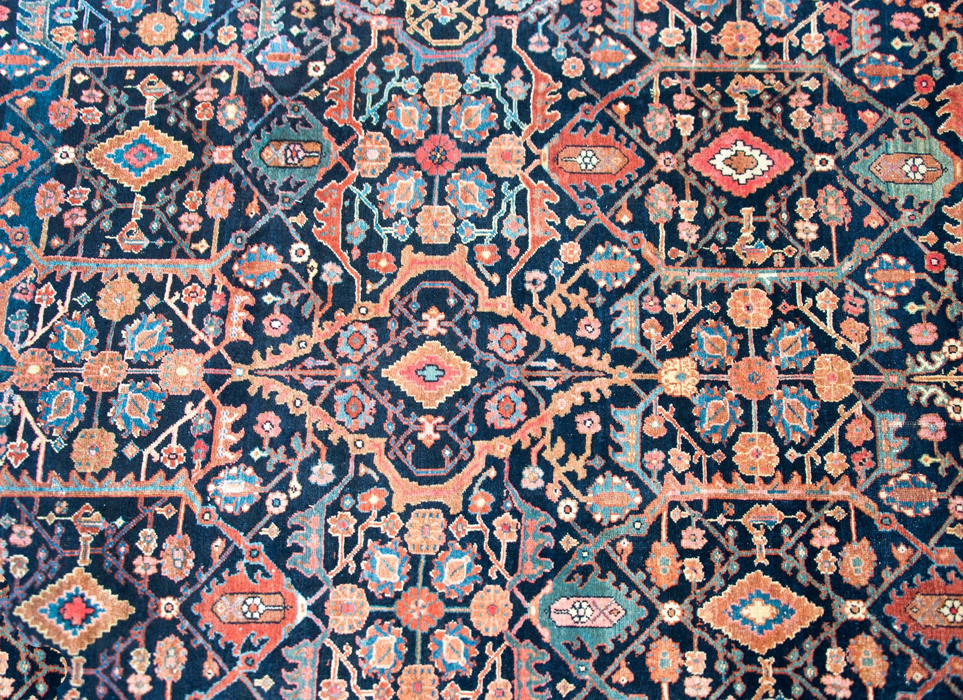 Early 20th Century Persian Malayer Rug For Sale