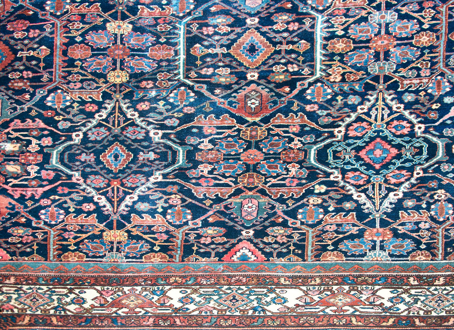 Early 20th Century Persian Malayer Rug For Sale
