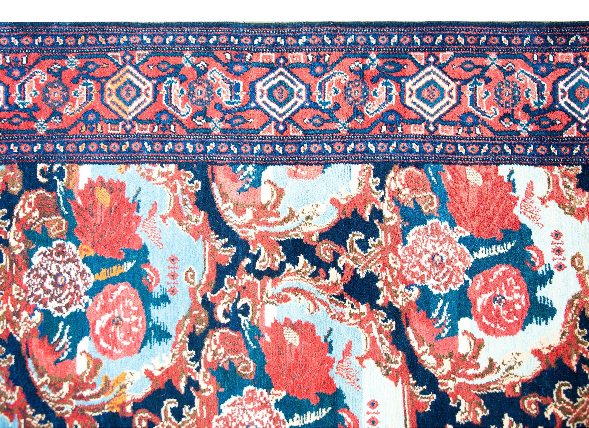 Early 20th Century Senneh Rug For Sale