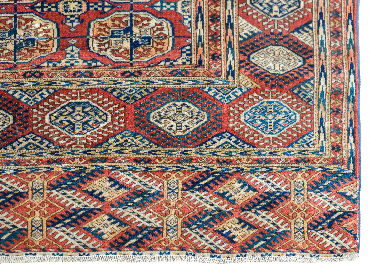 Early 20th Century Persian Tekeh Rug For Sale