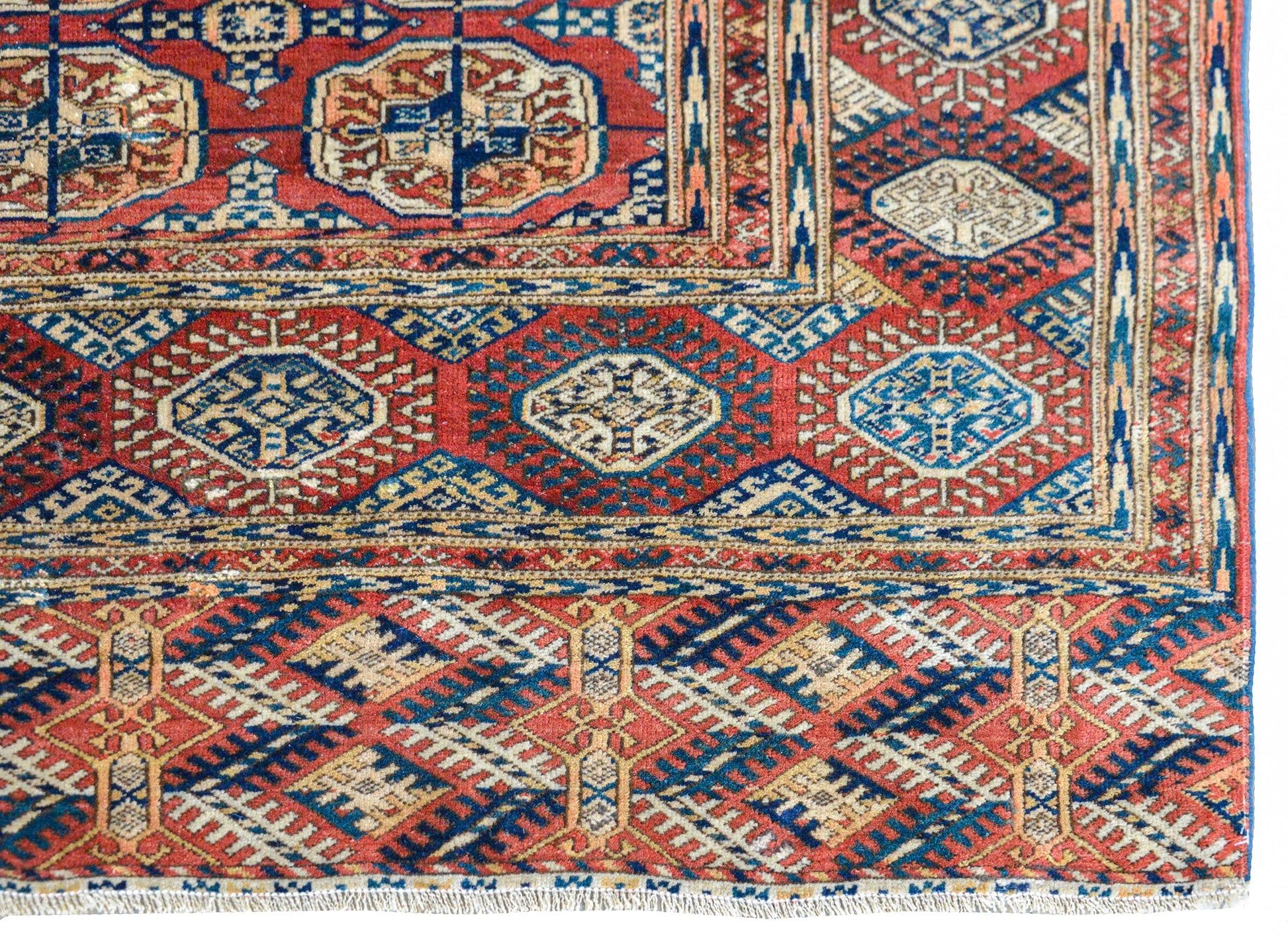 Early 20th Century Persian Tekeh Rug For Sale