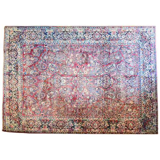 Exceptional Early 20th Century Sarouk Rug For Sale