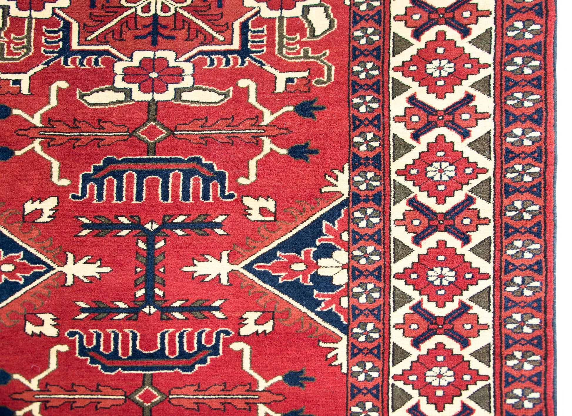 Vintage Afghani Bashir Rug For Sale
