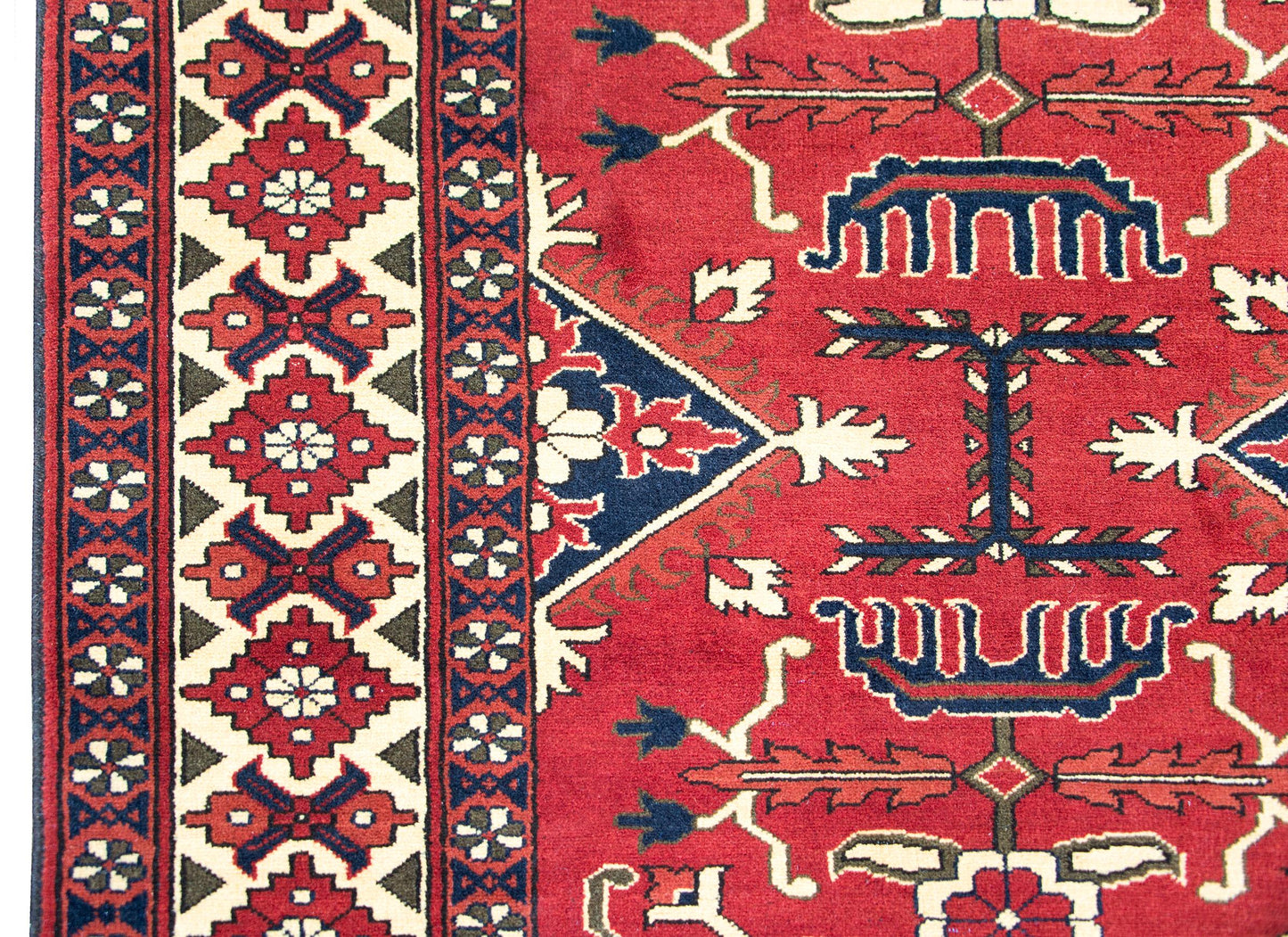 Vintage Afghani Bashir Rug For Sale