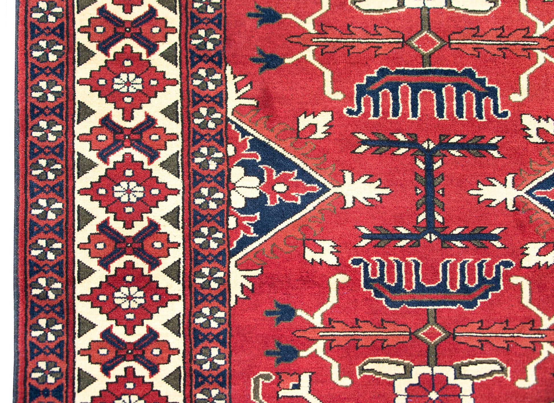 Vintage Afghani Bashir Rug For Sale