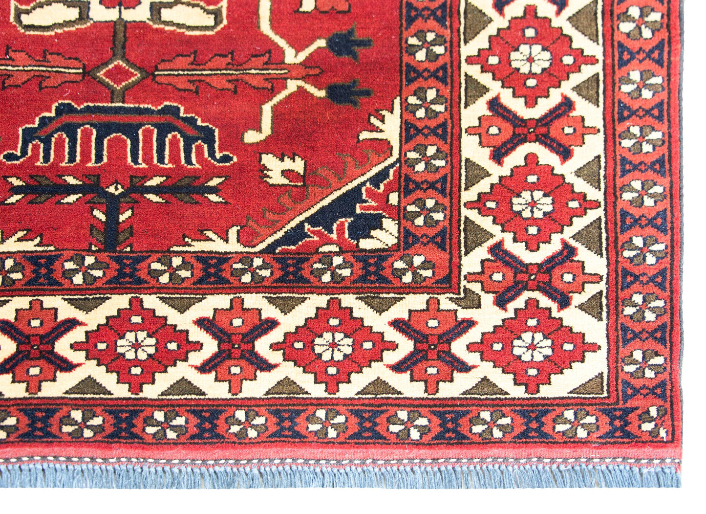 Vintage Afghani Bashir Rug For Sale