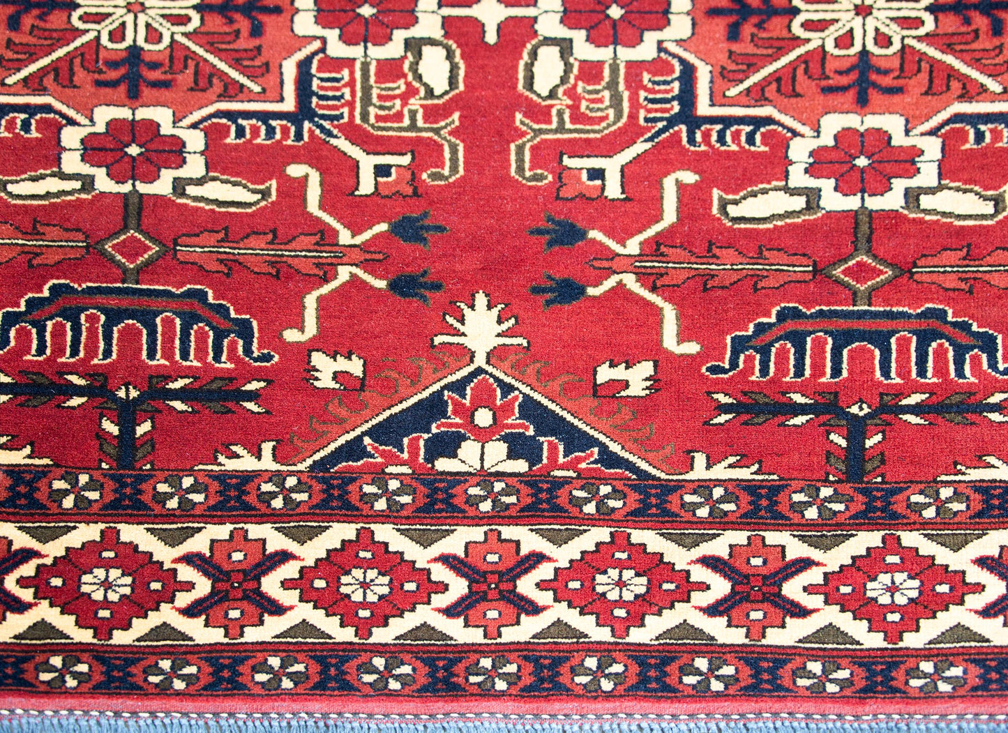 Vintage Afghani Bashir Rug For Sale