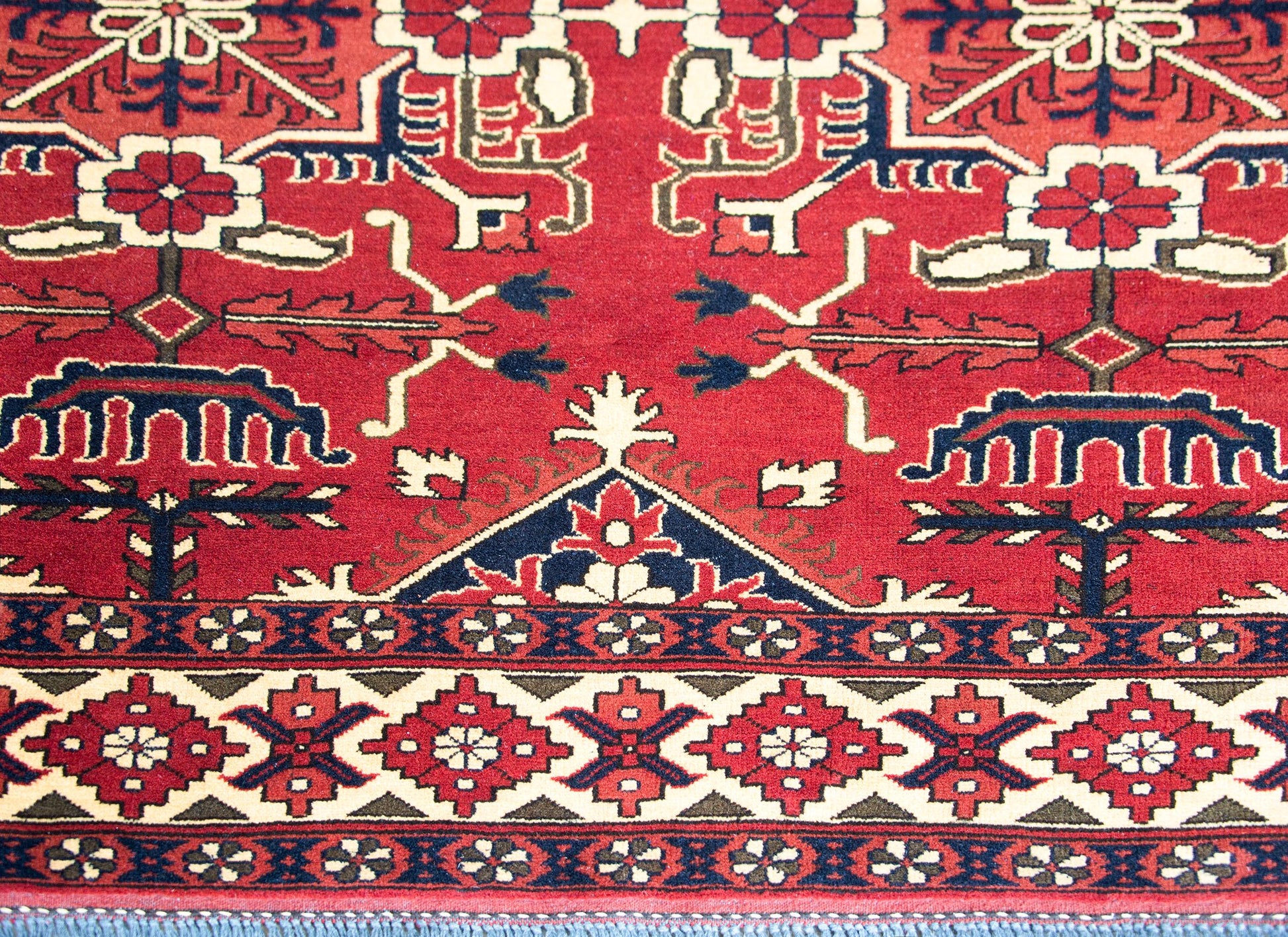 Vintage Afghani Bashir Rug For Sale