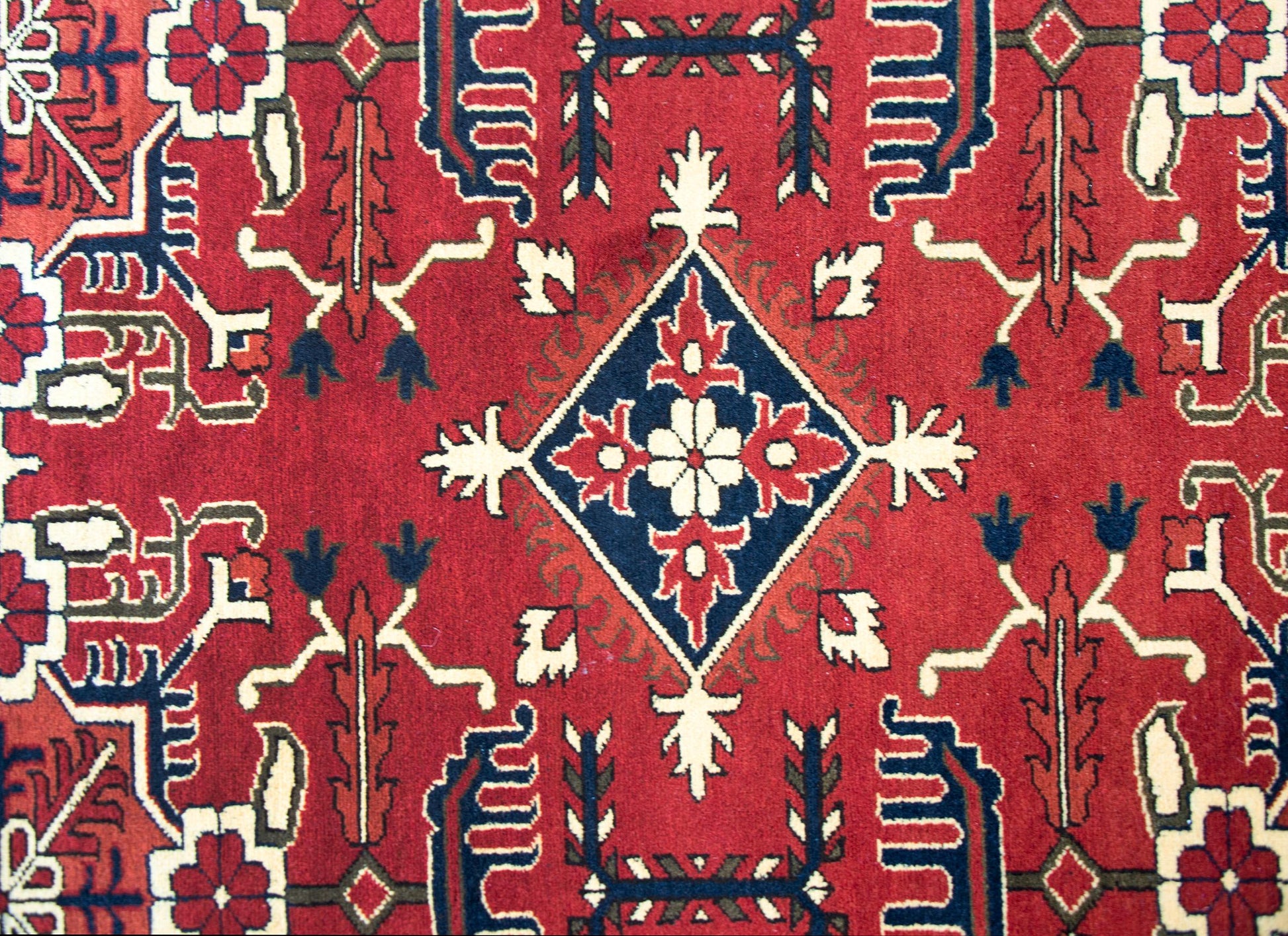 Vintage Afghani Bashir Rug For Sale